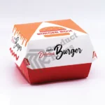 Custom burger boxes