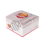Printed burger boxes