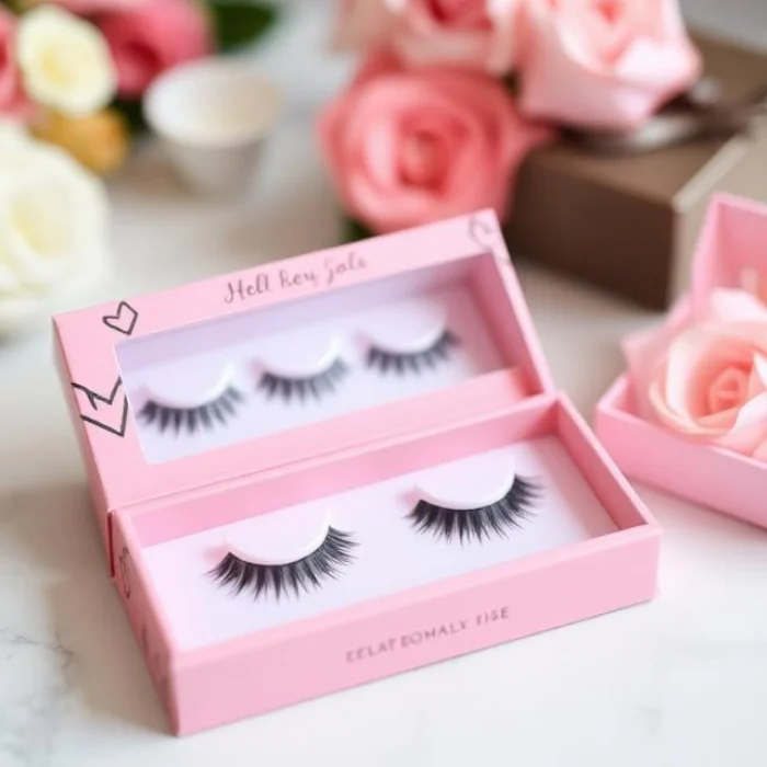 custom eyelash box