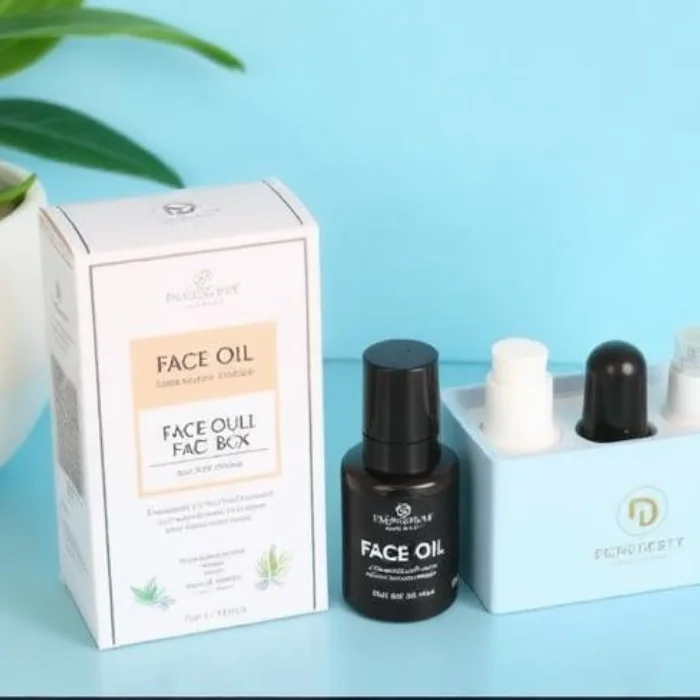 Custom Face Oil packaging