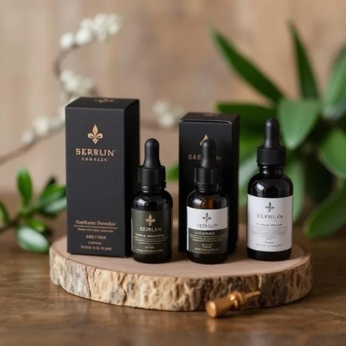 Custom Serum Box with logo