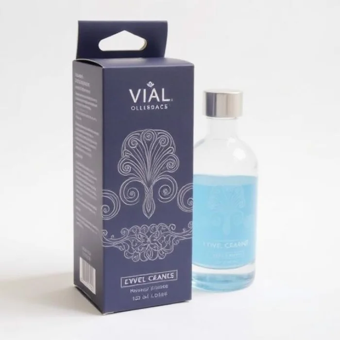 Custom Vial packaging boxes