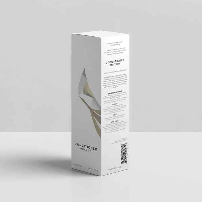 Conditioner packaging box