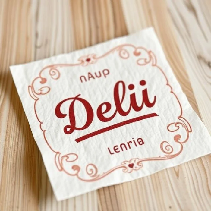 Custom Deli Paper with logo