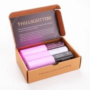 Custom Highlighter packaging boxes