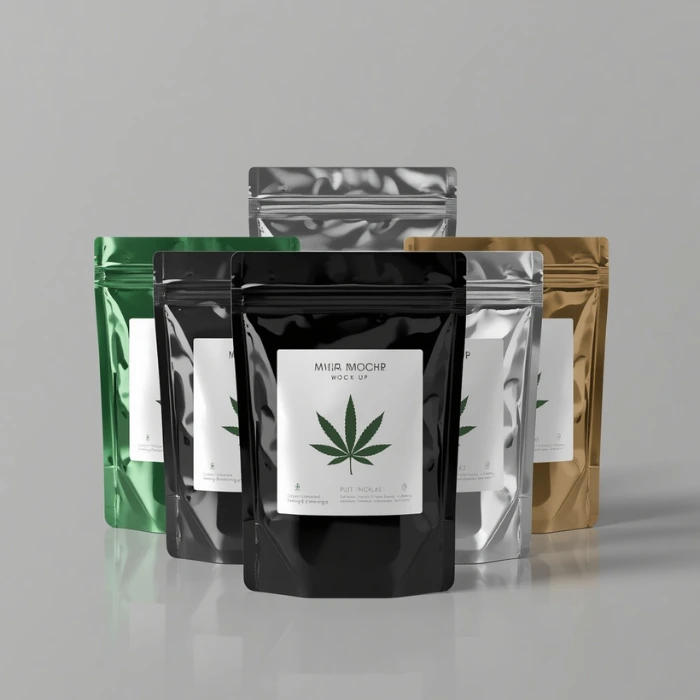 Custom mylar weed bags