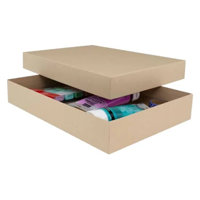 cardboard storage boxes