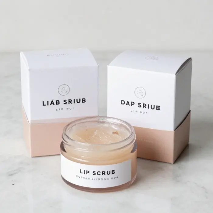 Custom Lip Scrub Boxes