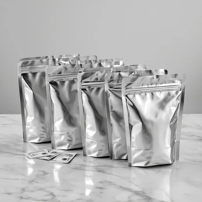 Custom mylar bags with oxygen absorbers